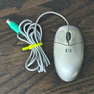 Genuine HP Mouse 5188-2467 MOAFKC PS/2 3-Button Scroll Ball Mouse